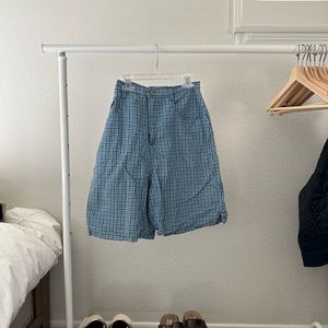 VINTAGE CHECKERED JORTS
